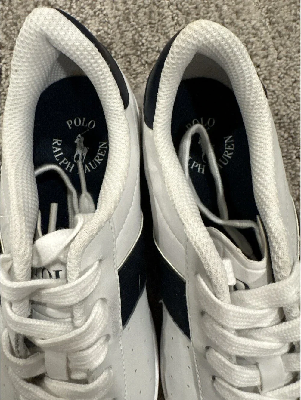 Polo Ralph Lauren Boys' Polo Court Vulc Sneakers (Youth) Size 13 New